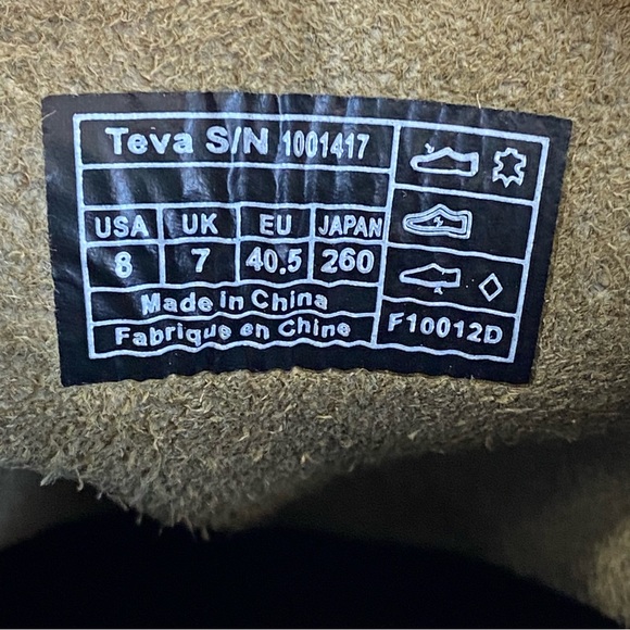 Teva Mush Atoll Olive Green Suede Lace Up Casual Chukka Boot 1001417; Men’s Sz 8 - Picture 2 of 16